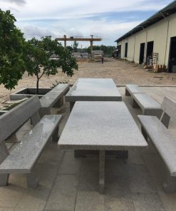 Bàn ghế đá Granite
