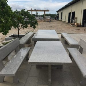 Bàn ghế đá Granite
